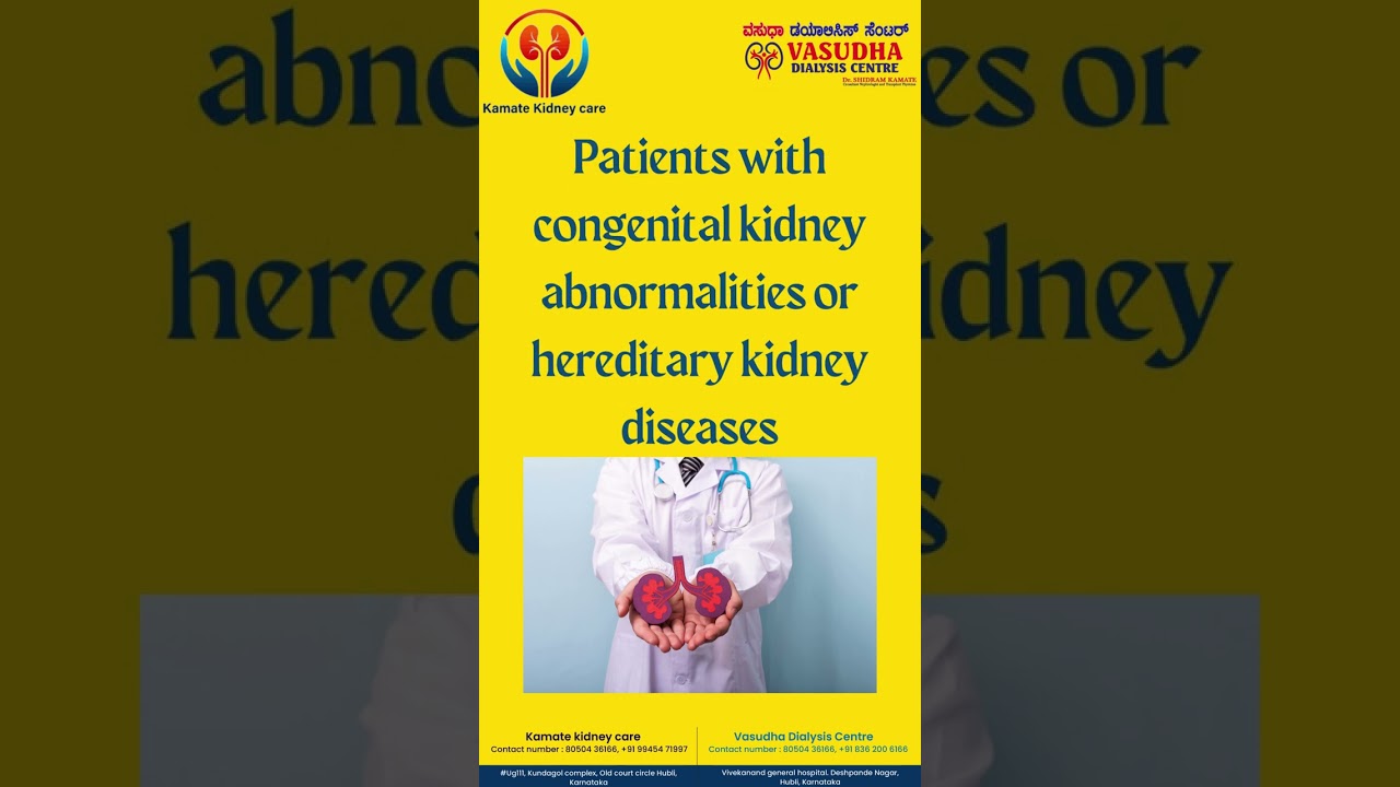 Who can undergo kidney transplantation?