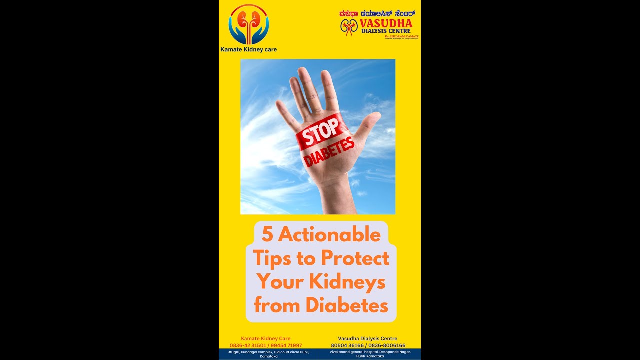 5 Actionable Tips to Protect Your Kidneys from Diabetes