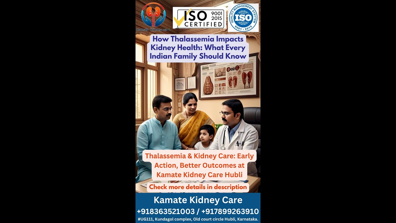 Thalassemia Impacts Kidney Health: What Every Indian Family Should Know Thalassemia & Kidney Care