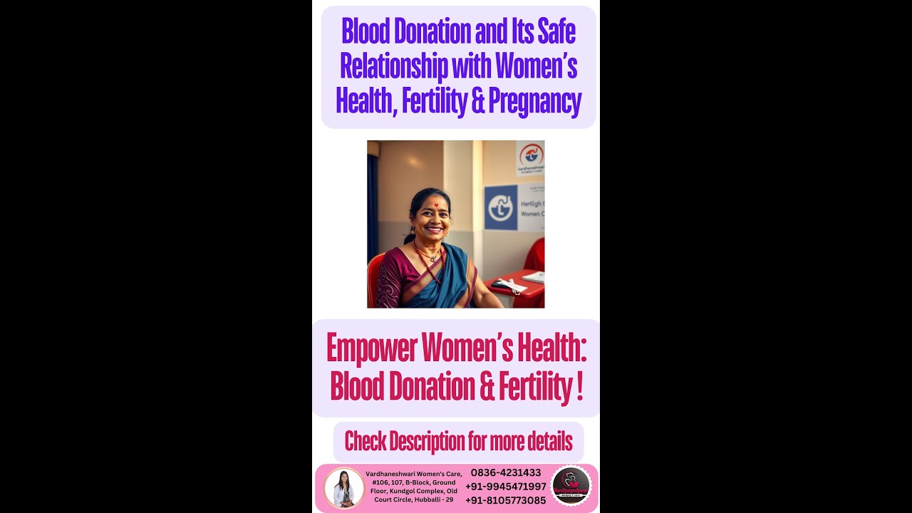 Blood Donation and Its Safe Relationship with Women’s Health, Fertility & Pregnancy Empower Women