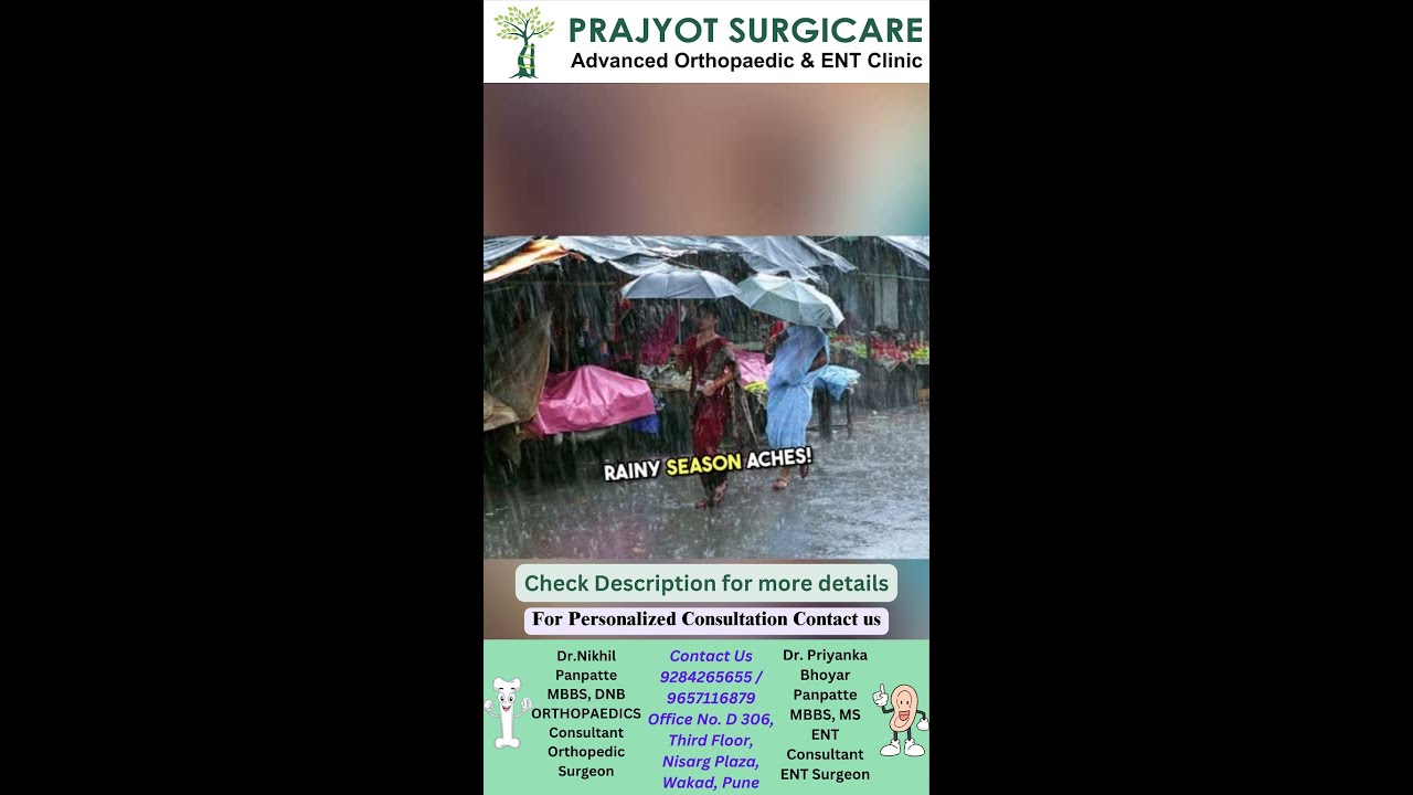 Monsoon Care: Protect Your Bones, Joints & Muscles from Rainy Season Aches! Essential Tips
