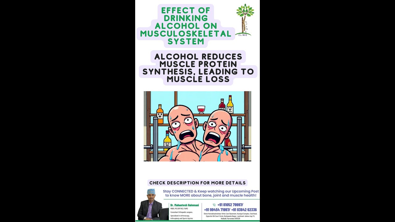 Effect of Drinking Alcohol on Musculoskeletal System