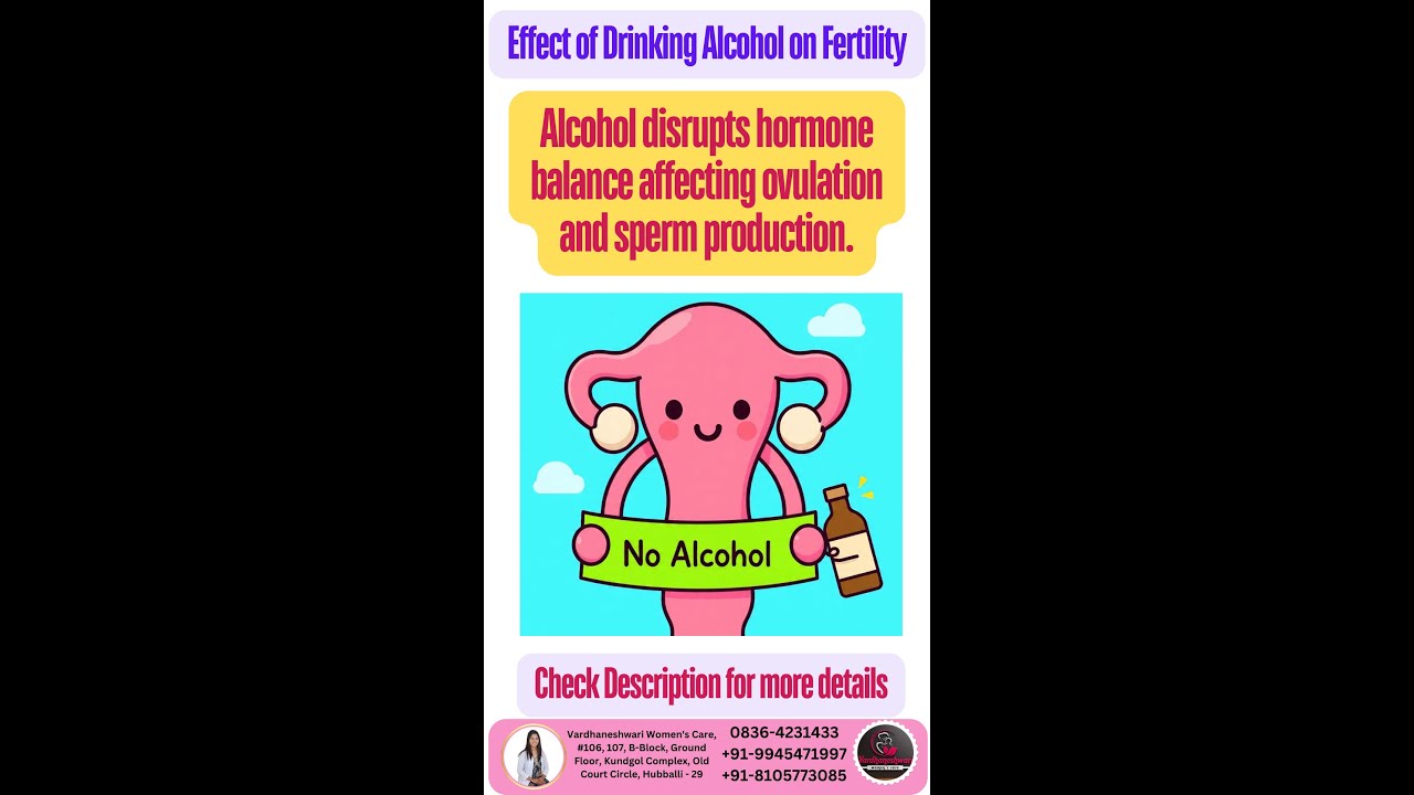 Effect of Drinking Alcohol on Fertility