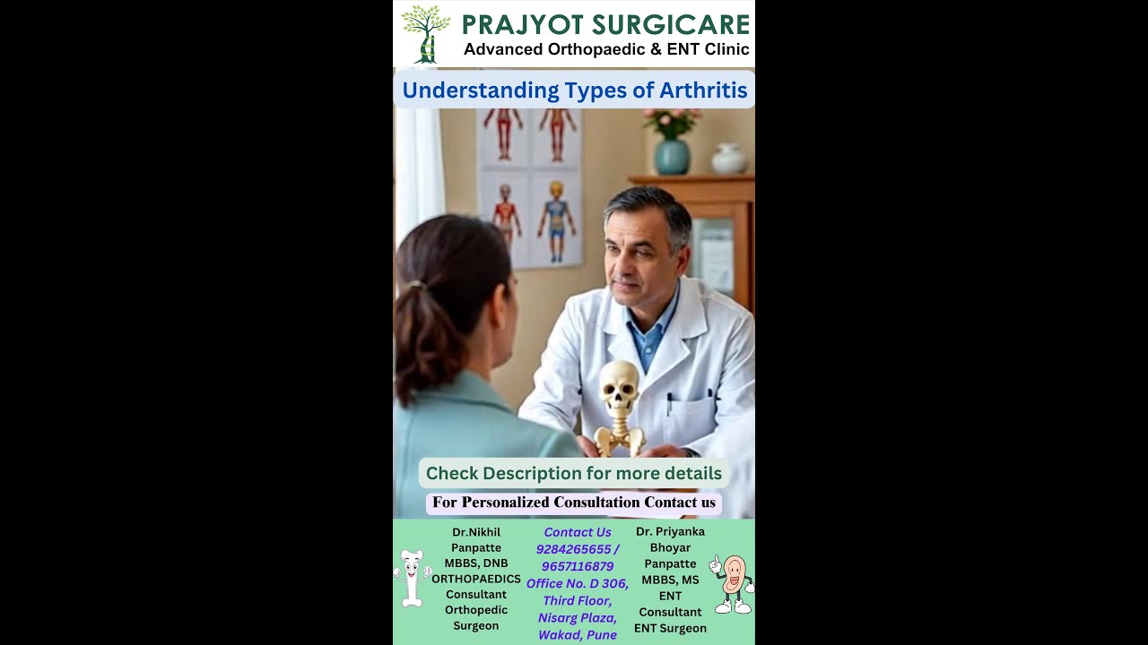 Proven Facts: Understanding Types of Arthritis. Understanding the different types of arthritis