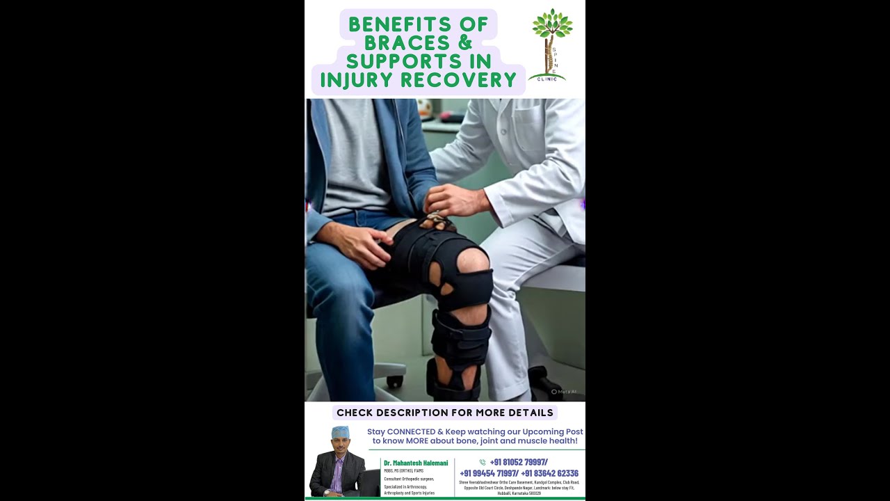 Proven Benefits of Braces & Supports in Injury Recovery. The role of braces and supports in injury