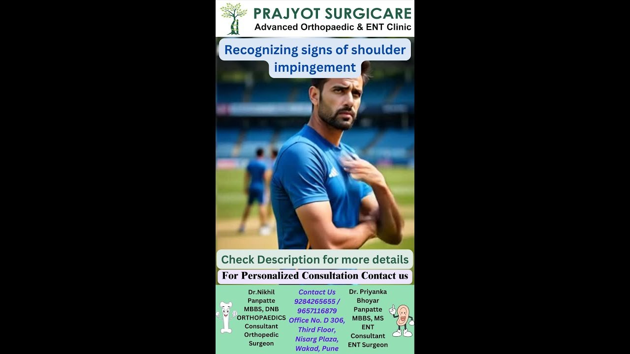 Proven Signs to Spot Shoulder Impingement. Recognizing signs of shoulder impingement