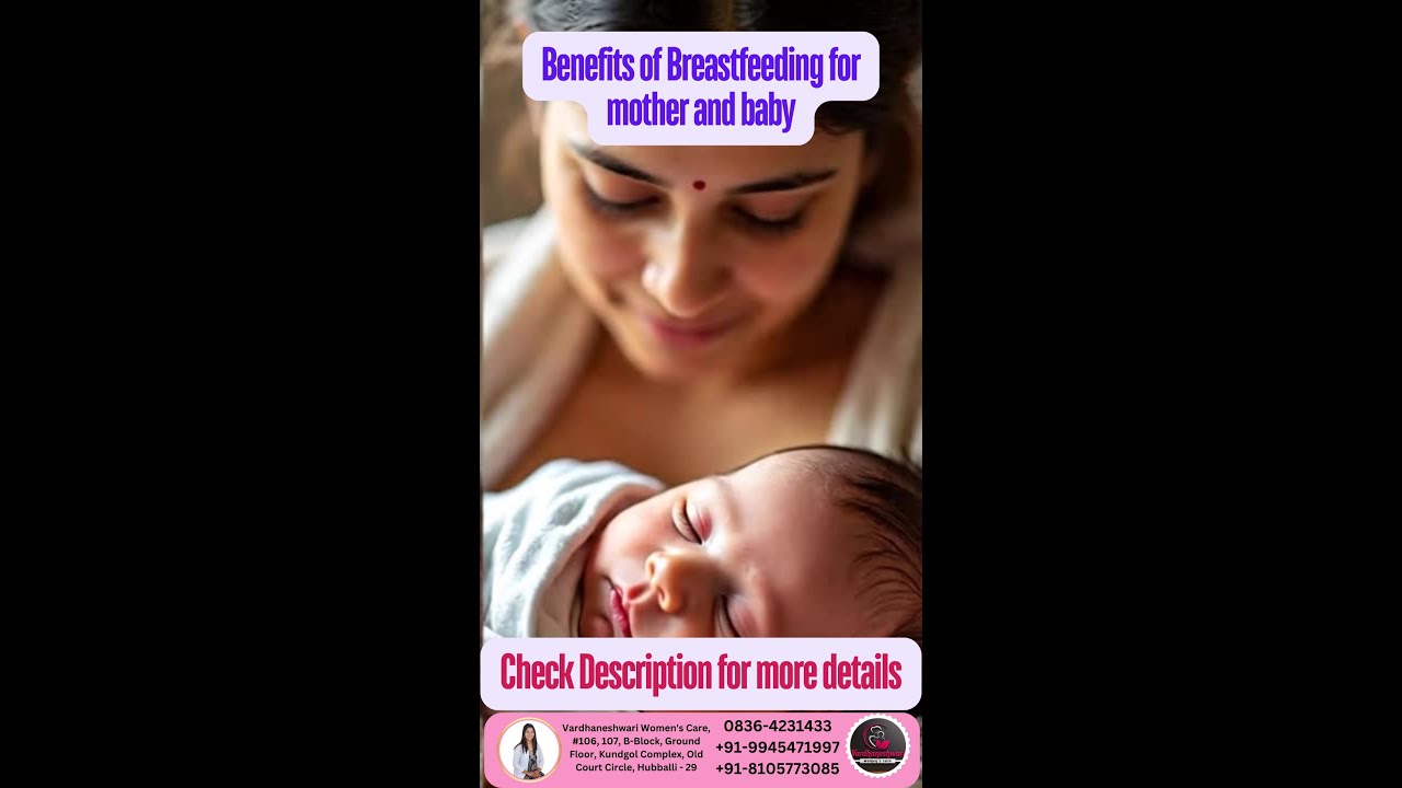 Amazing Benefits of Breastfeeding for Both. Benefits of breastfeeding for mother and baby