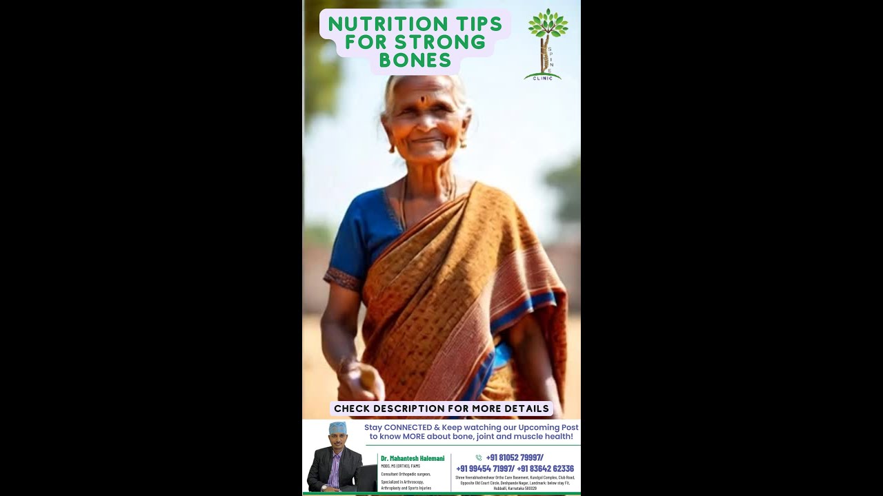 Amazing Nutrition Tips for Strong Bones. The role of nutrition in bone health