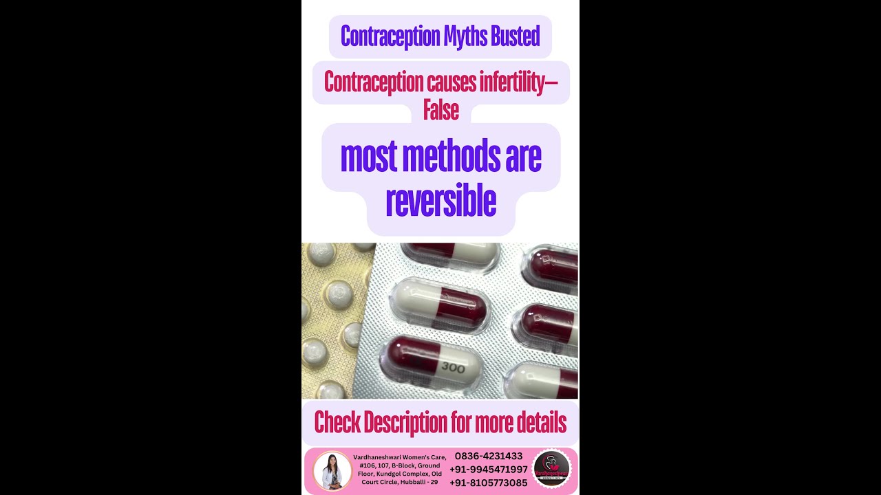 Proven Facts: Contraception Myths Busted. Common myths about contraception debunked