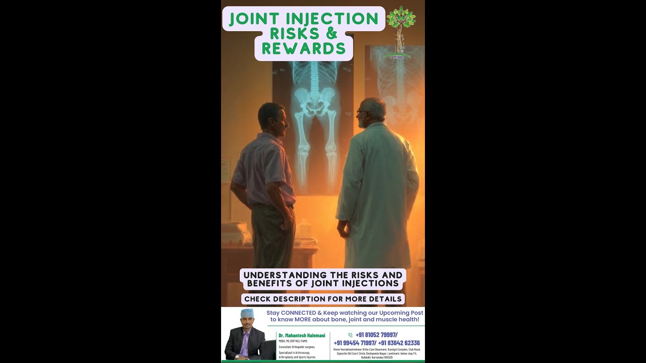 Joint Injection Risks & Rewards. Understanding the risks and benefits of joint injections
