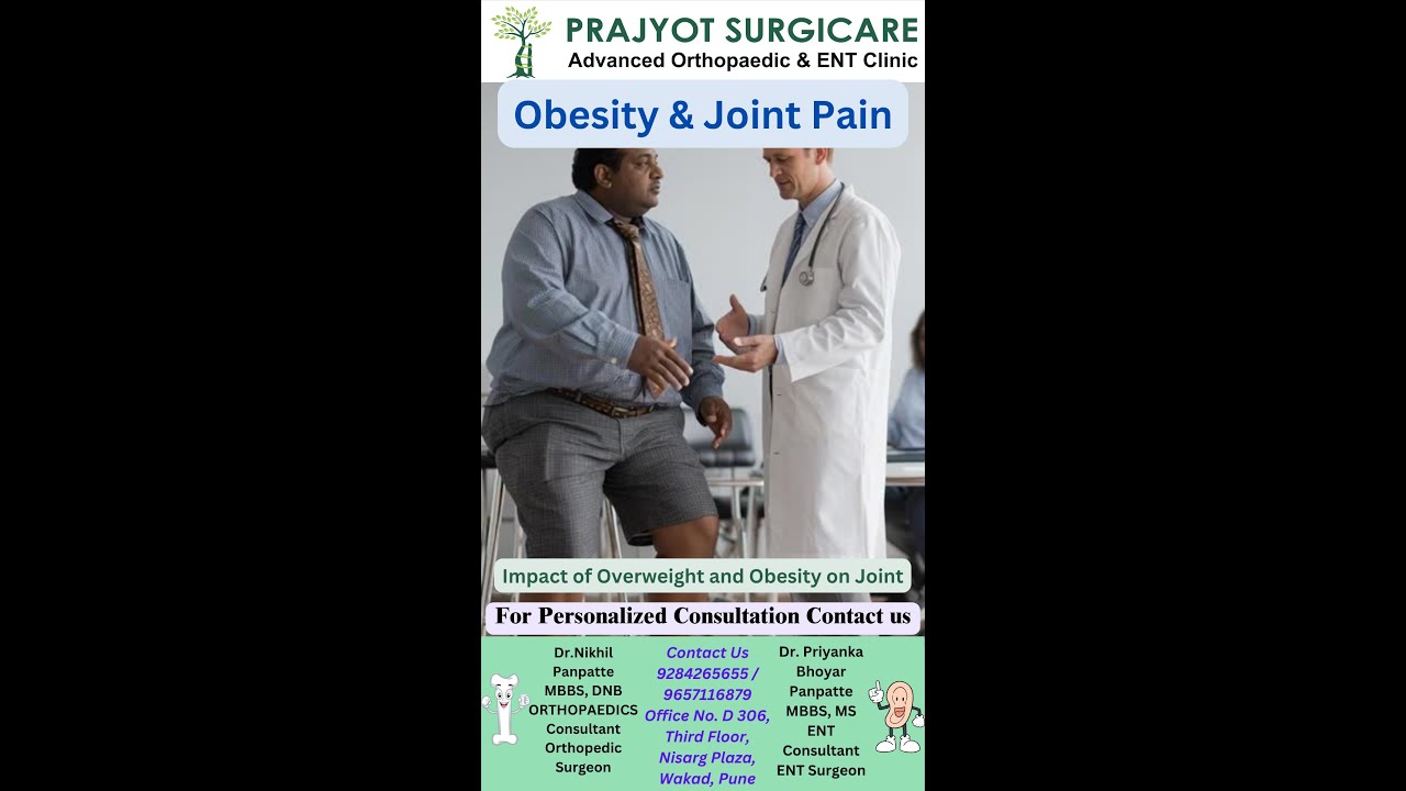 Remarkable Results: Obesity & Joint Pain. Impact of Overweight and Obesity on Joint