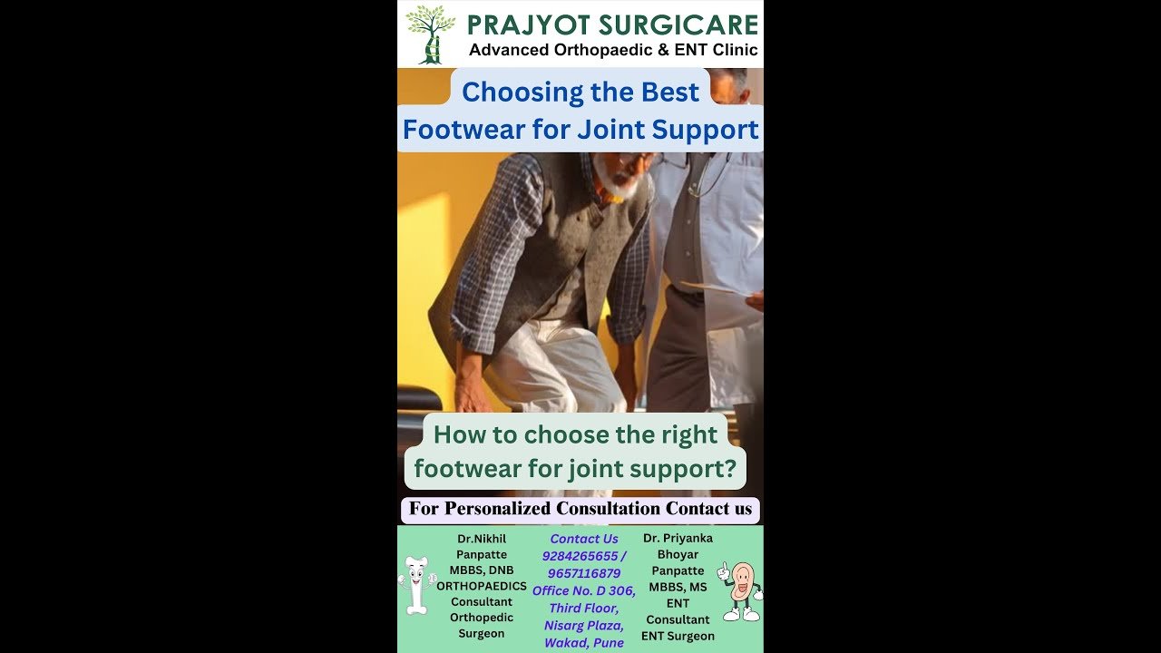 Choosing the Best Footwear for Joint Support. How to choose the right footwear for joint support