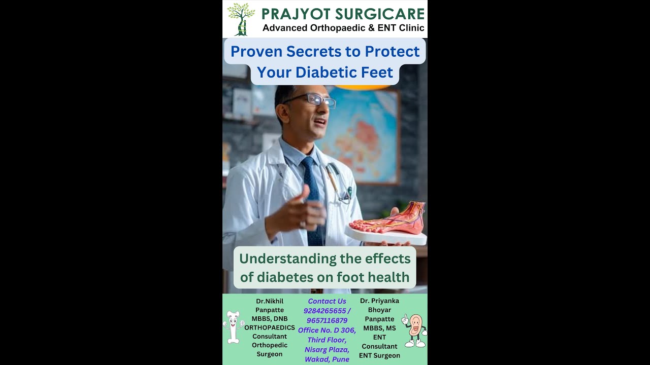 Proven Secrets to Protect Your Diabetic Feet. Understanding the effects of diabetes on foot health