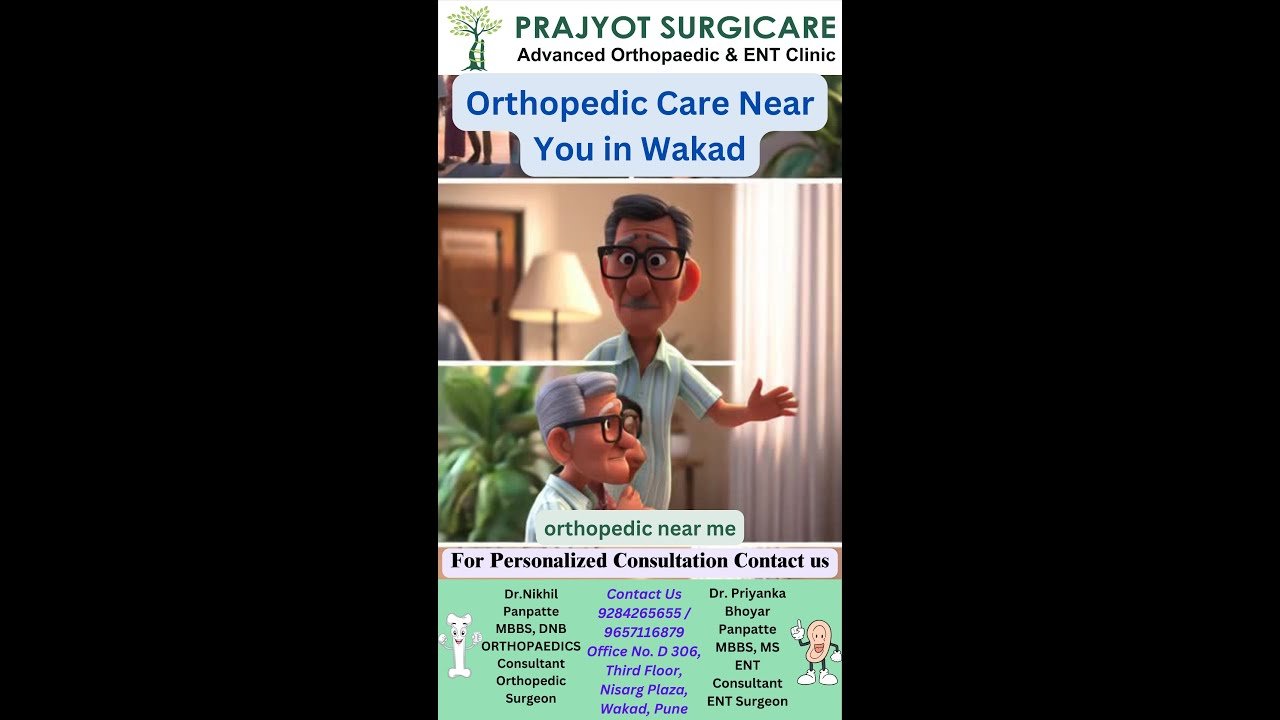 Proven Orthopedic Care Near You in Wakad. orthopedic near me