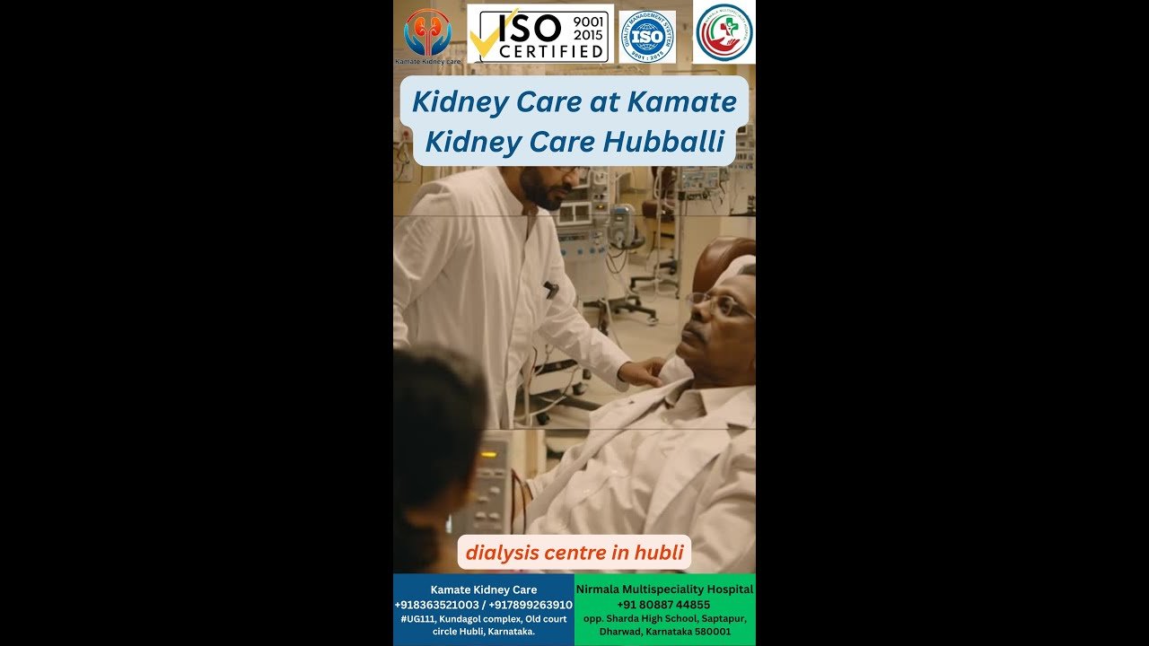 Proven Kidney Care at Kamate Kidney Care Hubballi. dialysis centre in hubli