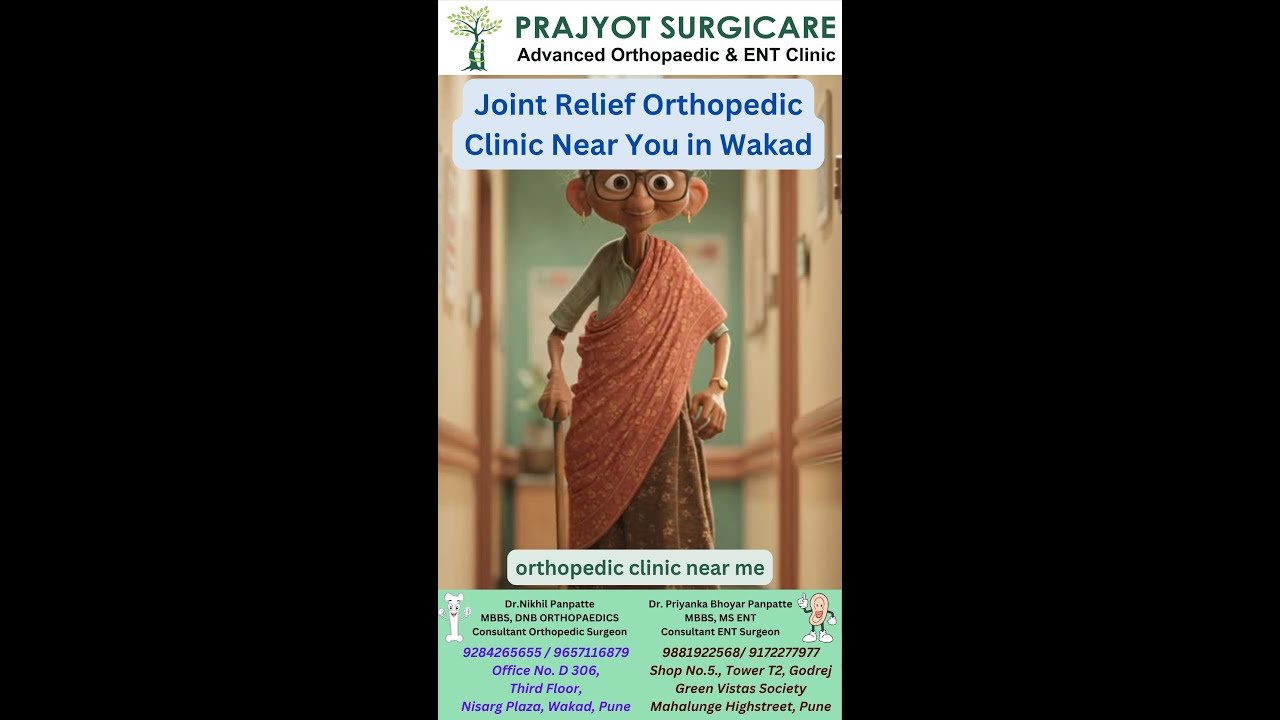 Remarkable Joint Relief Orthopedic Clinic Near You in Wakad. orthopedic clinic near me