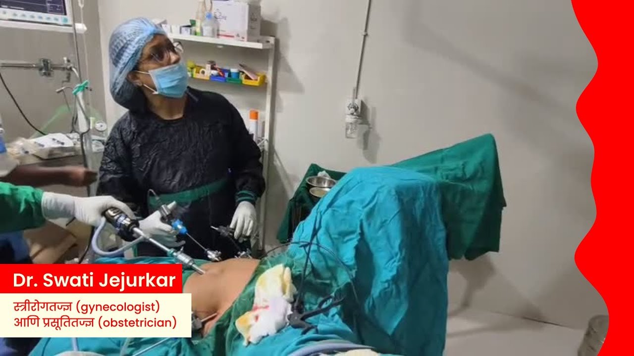 Obstetrics and Gynecology Laparoscopic Surgery Live Demonstration Tutorial