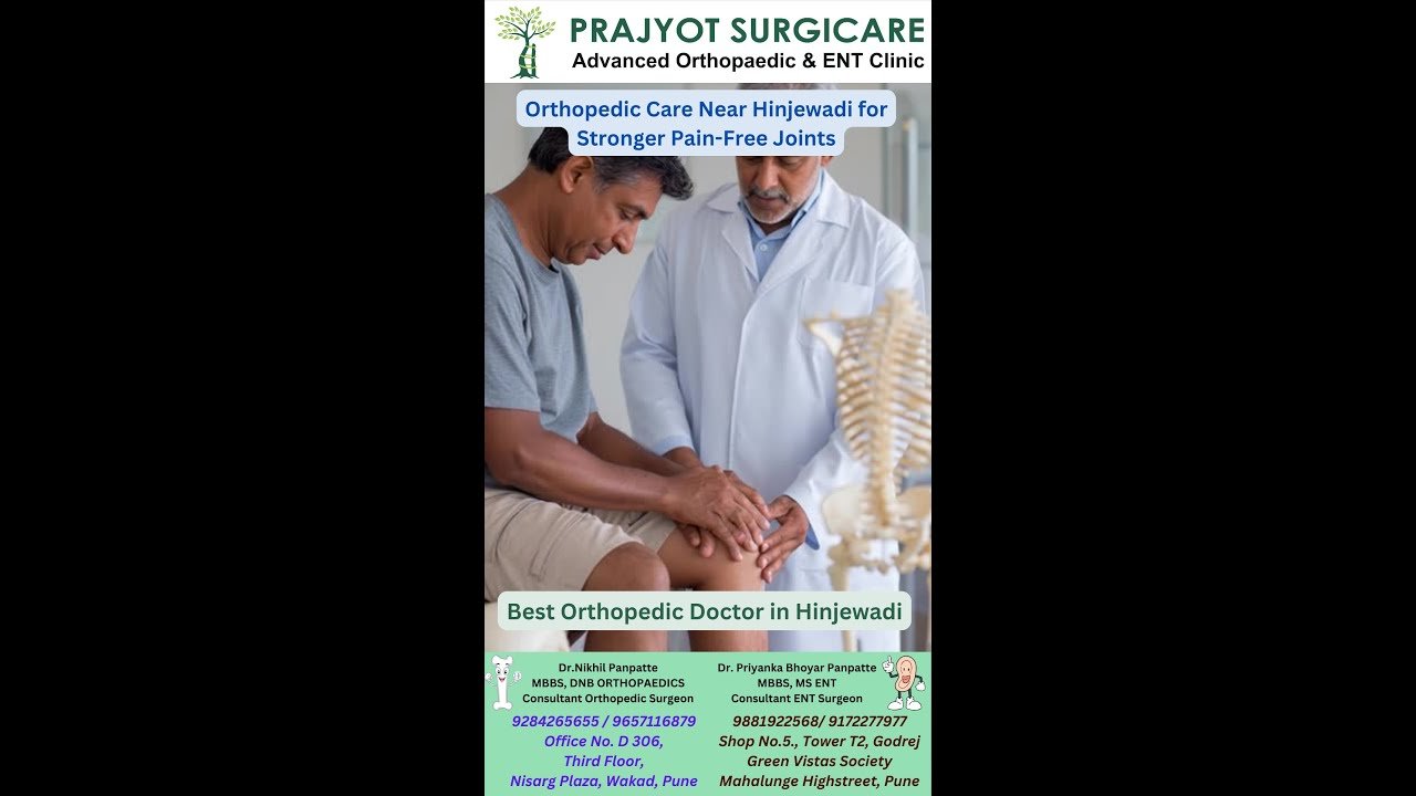 Proven Orthopedic Care Near Hinjewadi for Stronger Pain-Free Joints best orthopedic doctor hinjewadi