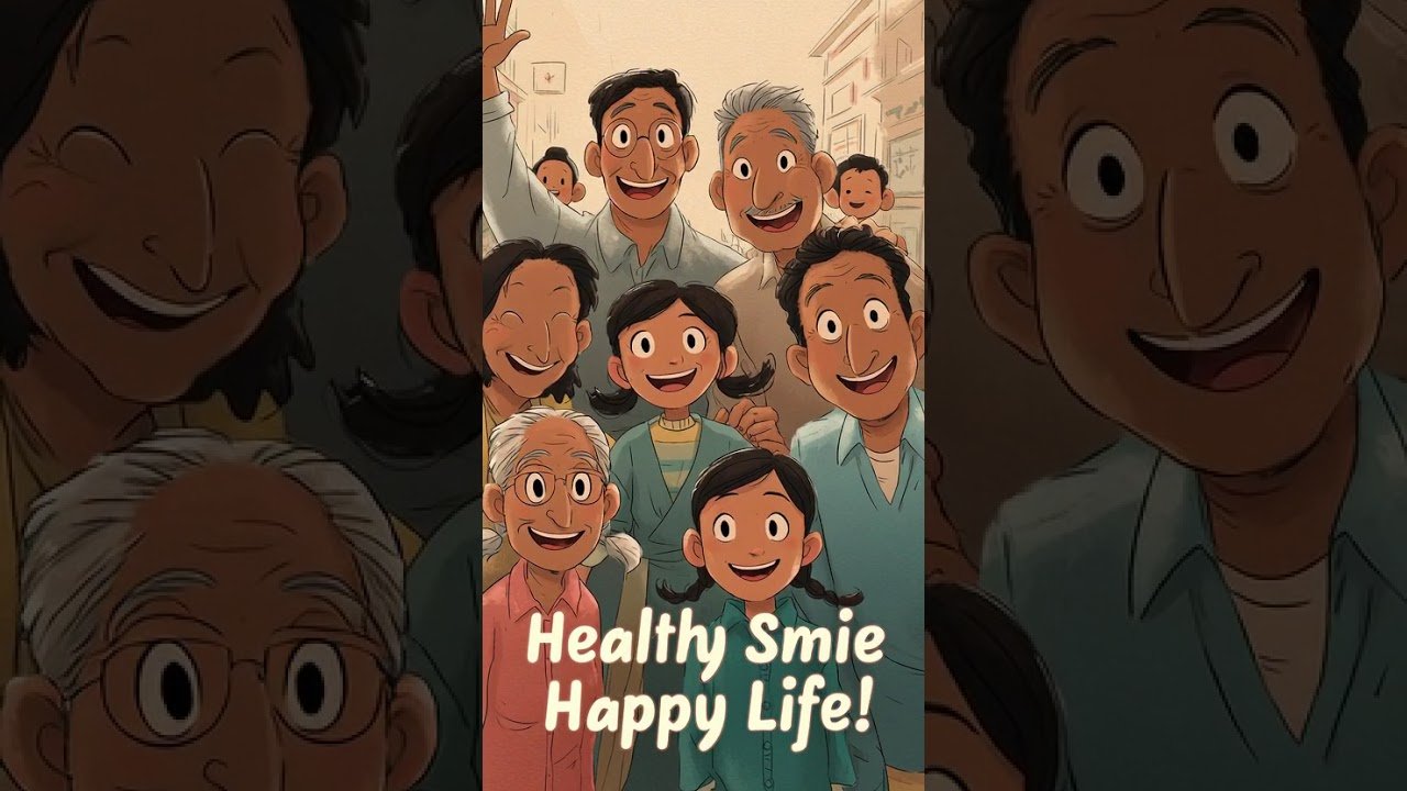 Healthy Smile, Happy Life! #SmileHealthyLife #DentalHygieneDaily #HealthyTeethTips #OralCareRoutine