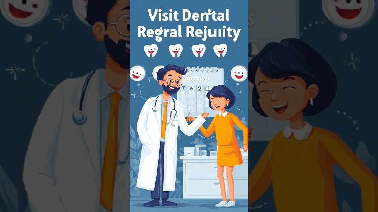 Visit Dentist Regularly #RoutineDentalVisit #DentalCheckupsMatter #OralCareIndia #HealthyTeethDaily