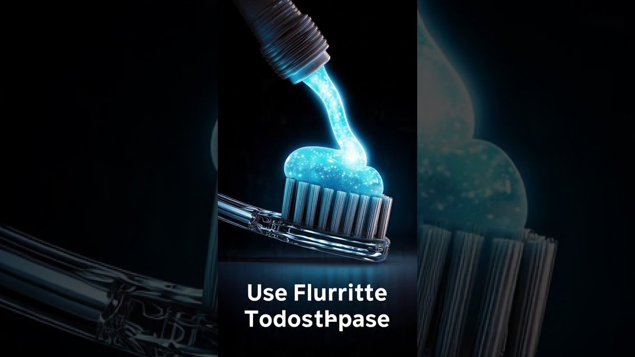 Use Fluoride Toothpaste #FluorideToothpasteTips #DentalCareDaily #OralHealthTip #HealthyTeethRoutine