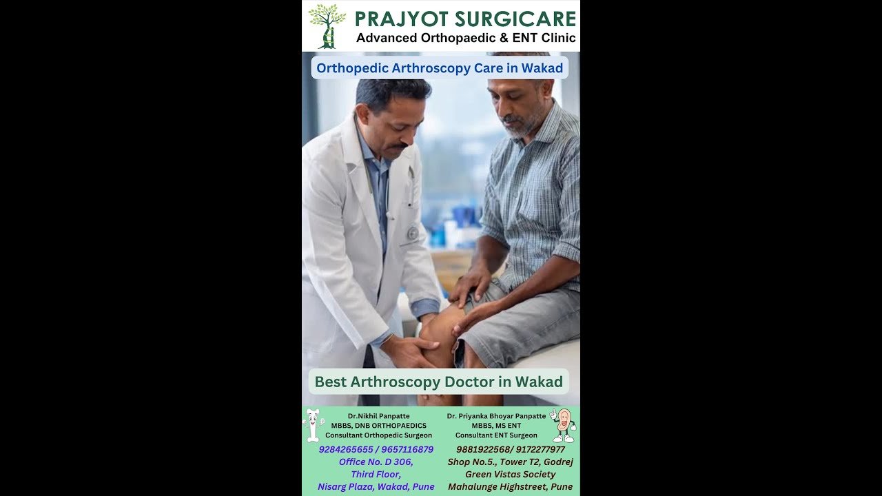 Proven Orthopedic Arthroscopy Care in Wakad. best arthroscopy doctor in wakad