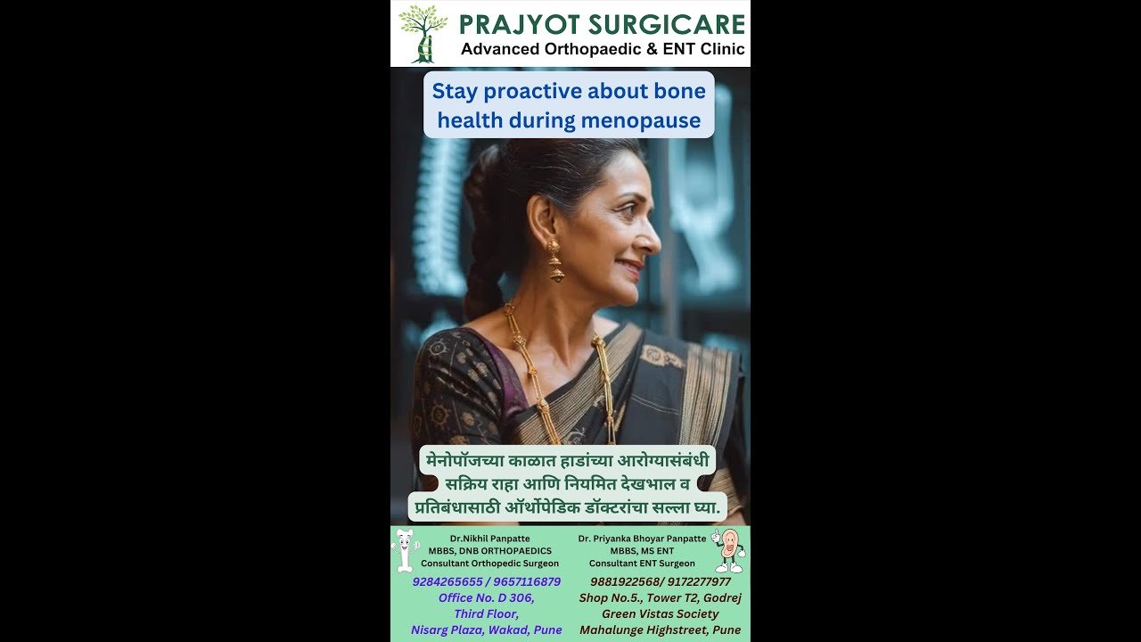 Proactive Bone Health During Menopause: Consult an Orthopedic Doctor