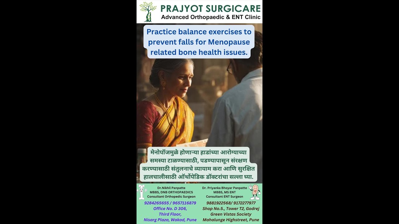 Balance Exercises for Fall Prevention and Bone Health During Menopause