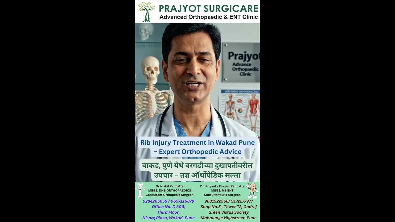 Rib Injury Treatment in Wakad Pune – Expert Orthopedic Advice