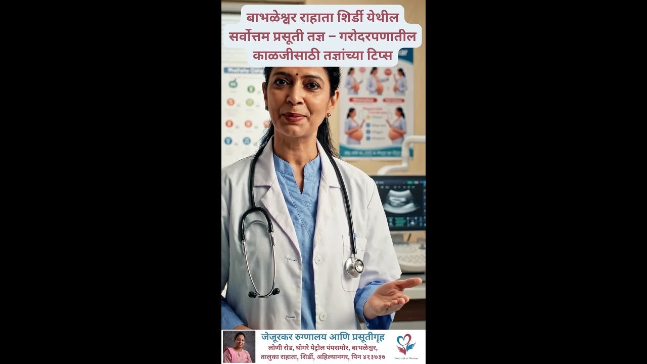Best Obstetrician in Babhaleshwar Rahata Shirdi – Expert Pregnancy Care Tips