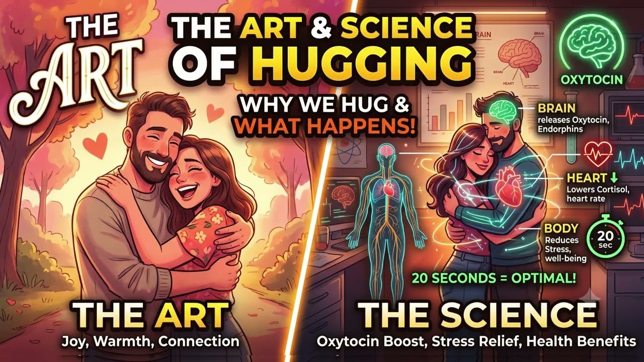 The Proven Art and Science of Hugging #hugging #hug #hugtherapy #huggy #huggywuggy