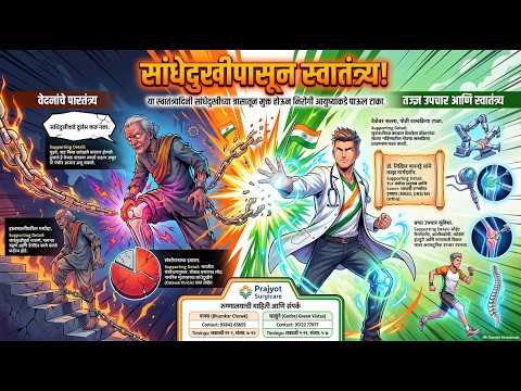 या स्वातंत्र्यदिनी मिळवा सांधेदुखी आणि हाडांच्या त्रासातून कायमची मुक्ती! Dr. Nikhil Panpatte Wakad