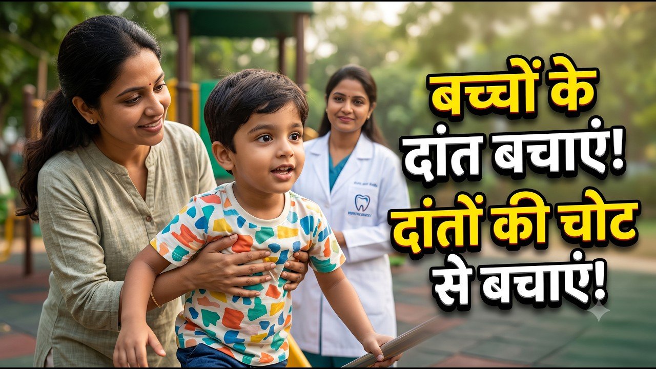 छोटे बच्चों को दांतों की चोट से कैसे बचाएं Preventing dental injuries in young children