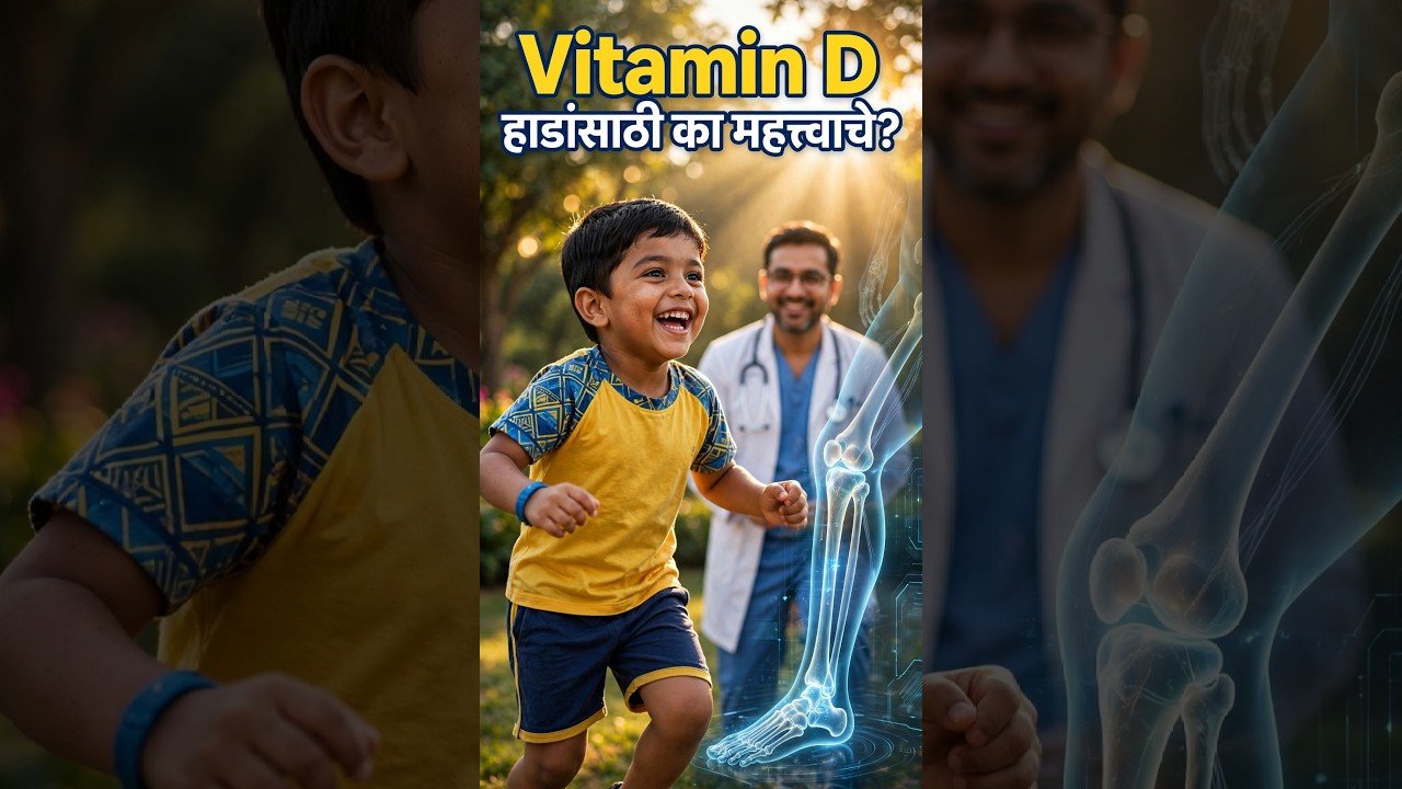 Vitamin D हाडांसाठी का महत्त्वाचे?
