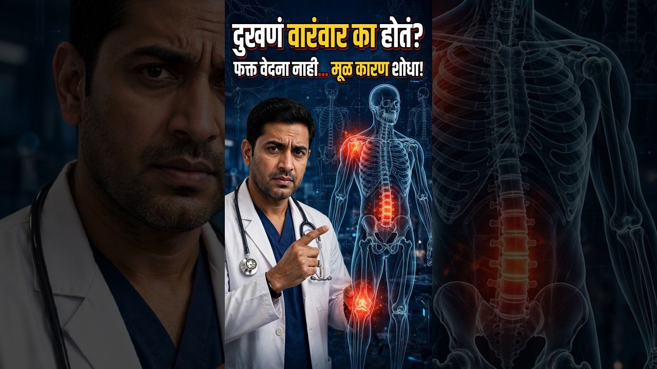 दुखणं वारंवार का होतं? | Pain वारंवार होण्याचं मूळ कारण काय? | Orthopedic Doctor