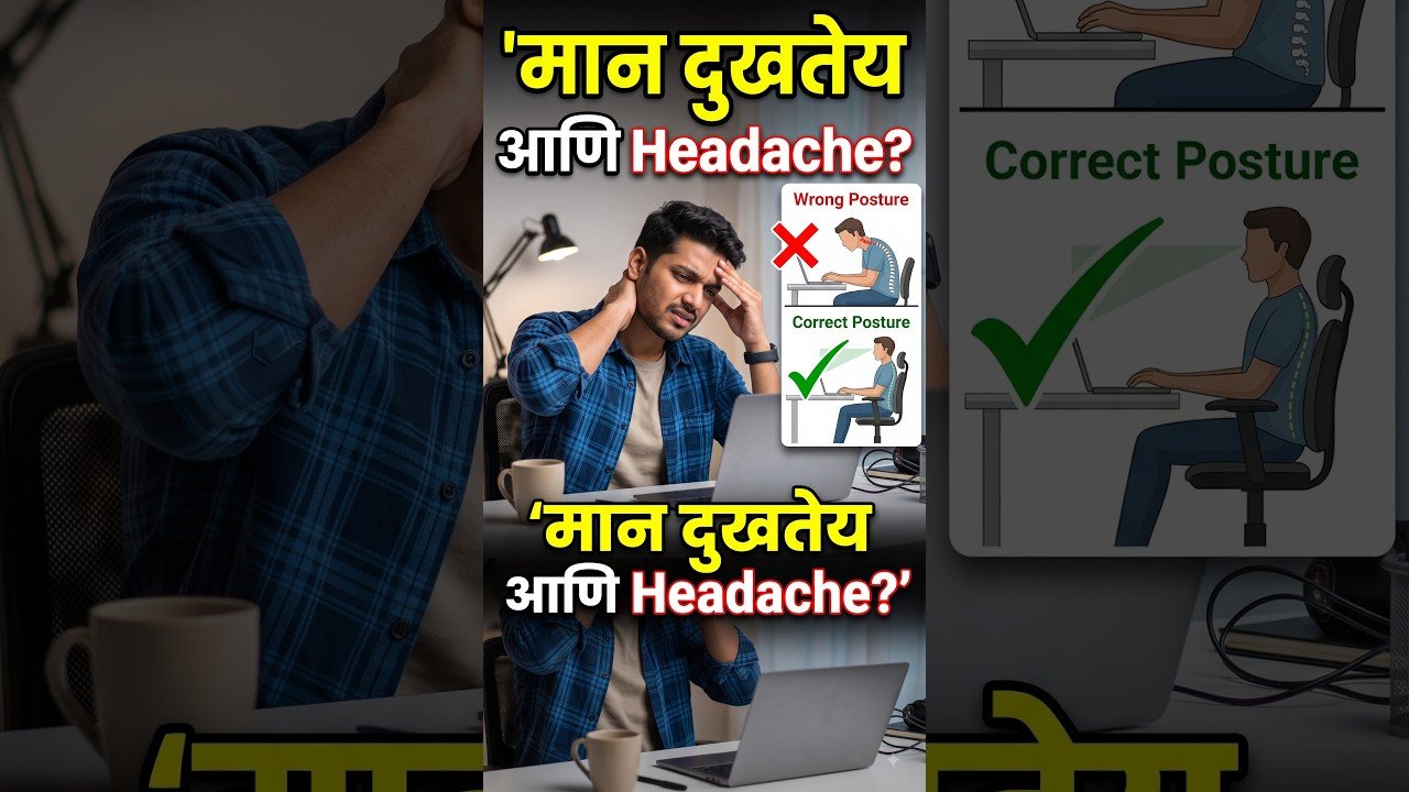 मानदुखी आणि Headache? Screen Time कारण असू शकतो