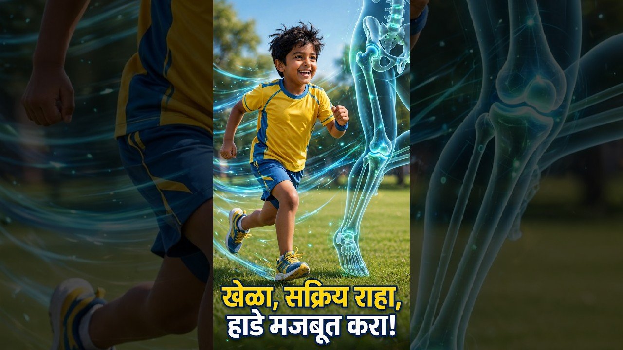 खेळा, सक्रिय राहा, हाडे मजबूत करा!